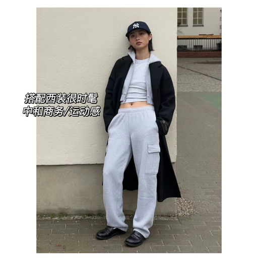 【美式休闲穿搭必备】【男友风卫衣】