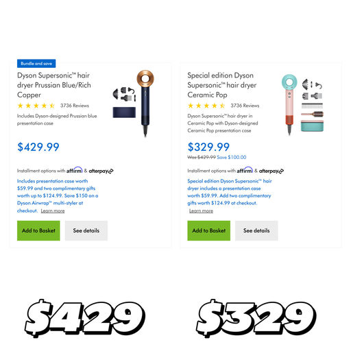 【黑五价】Dyson 5折起