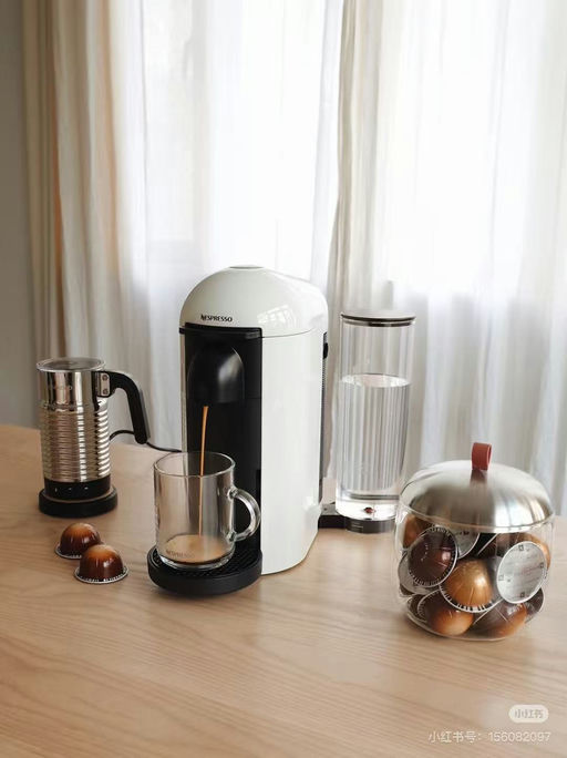 【新低43折！】【最美奶油白】Breville浓缩咖啡机，Vertuo Plus