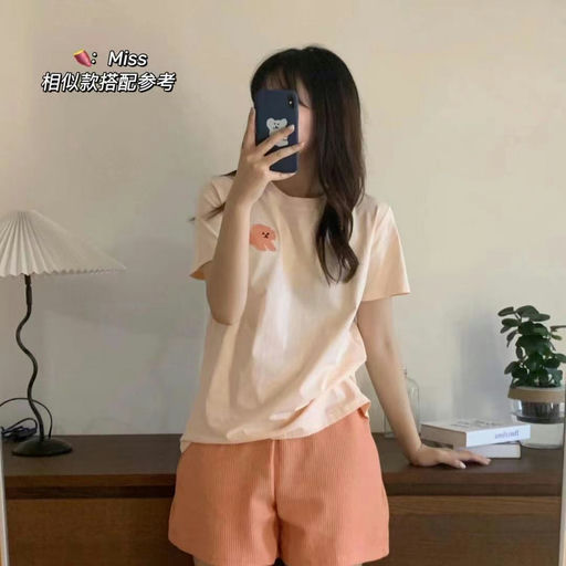 【夏日多巴胺】Lulu softstreme高腰短裤，蜜桃比妮下折