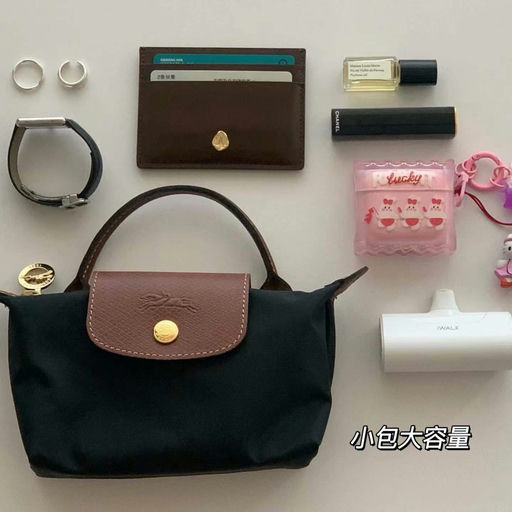 Longchamp 断货王，迷你饺子包，经典色补货啦