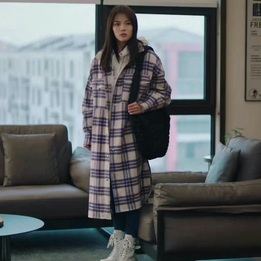 【王霏霏同款】Isabel Marant格子大衣，34折