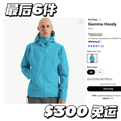 【一眼惊艳！】始祖鸟脂鲤蓝，8折起