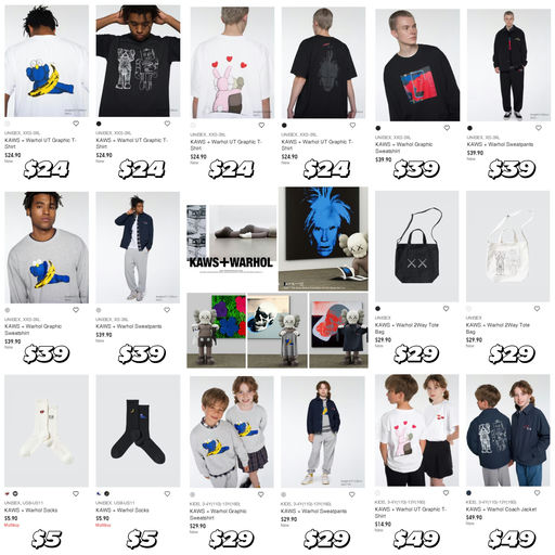 【玩趣上新】Uniqlo✖KAWS，上架