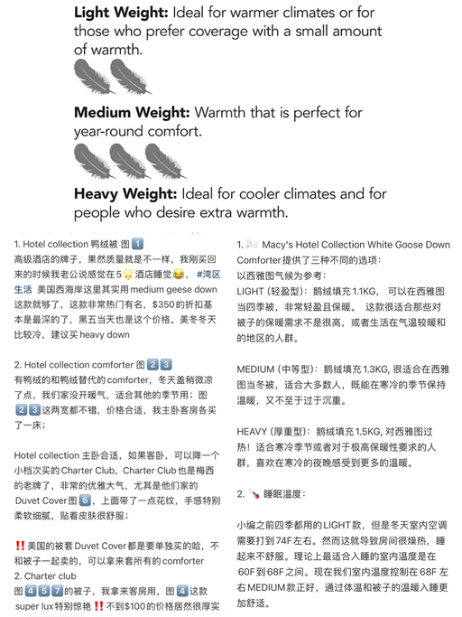 【Medium 补货！】Hotel Collection 白鹅绒被
