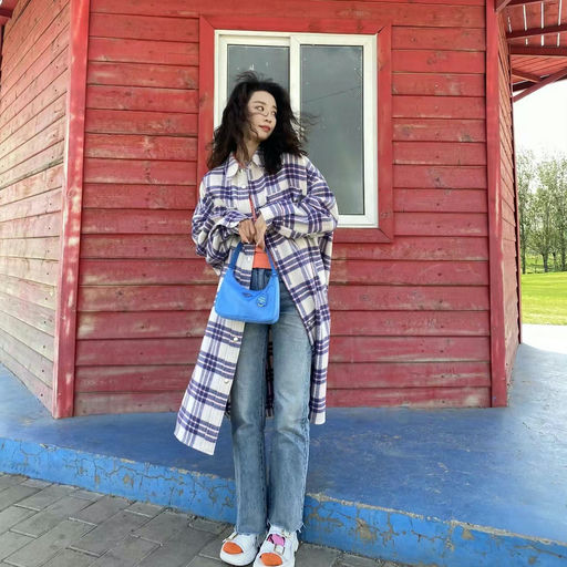 【王霏霏同款】Isabel Marant格子大衣，34折