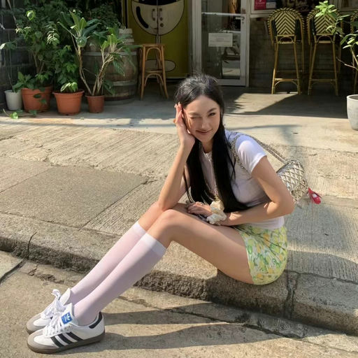 【喵喵同款】Samba白色，全码补