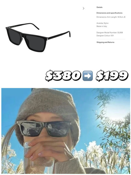 【Rose 同款】【52折】