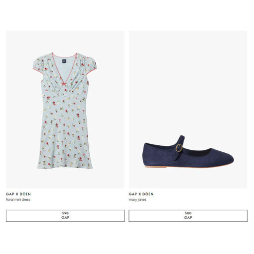 【断货如闪电】Gap x Doen 上了！