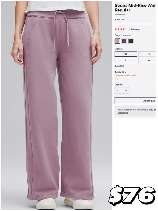 「#Peloton x Lulu 6折 」【紫色系精选】