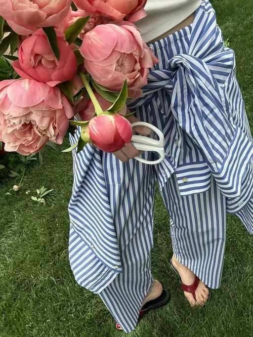 【喵喵新入荷分享】Donni条纹裤，上架+9折