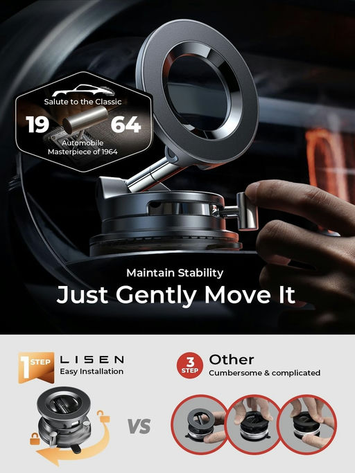 【真空磁吸手机支架】【只要 $13】