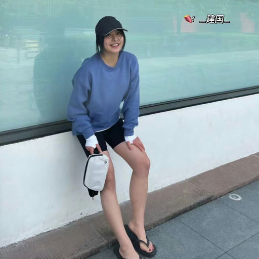 【轻松出行～】Lulu Everywhere 1L 腰包，熊猫色/浅棕色下折