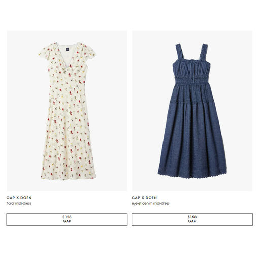 【断货如闪电】Gap x Doen 上了！