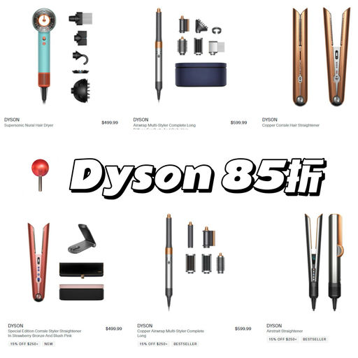 【Dyson 85折】新升级款+新色