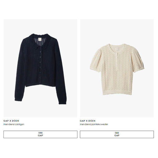 【断货如闪电】Gap x Doen 上了！