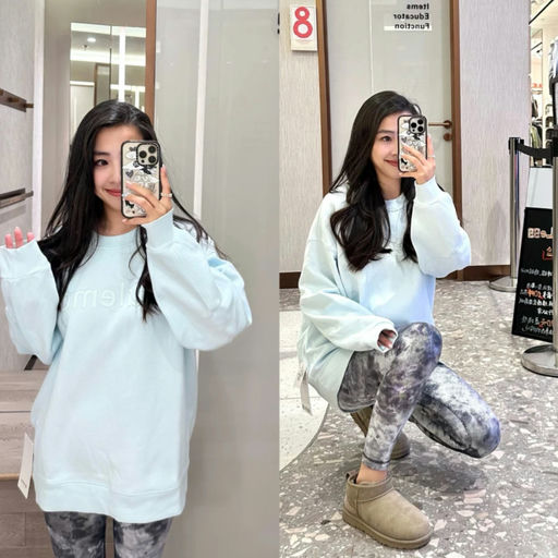 【Lulu 周二上新速报】航空蓝/金拉链上新