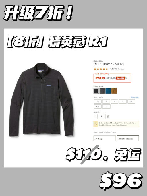 【Pata年度大促开跑】R1直接7折