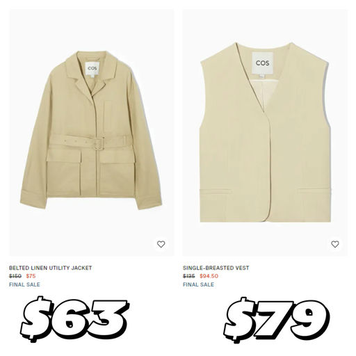 【好过黑五，来捡漏】Cos 折扣区限时开放，还能额外85折