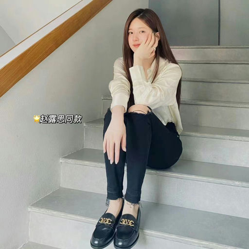 【4折！】Valentino经典链条logo乐福鞋