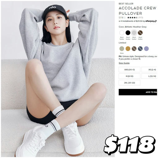 【Jisoo 同款大上新！】超适合亚洲身材