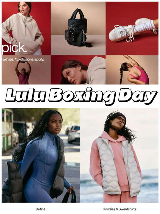 【背刺黑五】Lulu boxing day 开抢