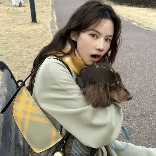 【6折】【格纹黄首折！】