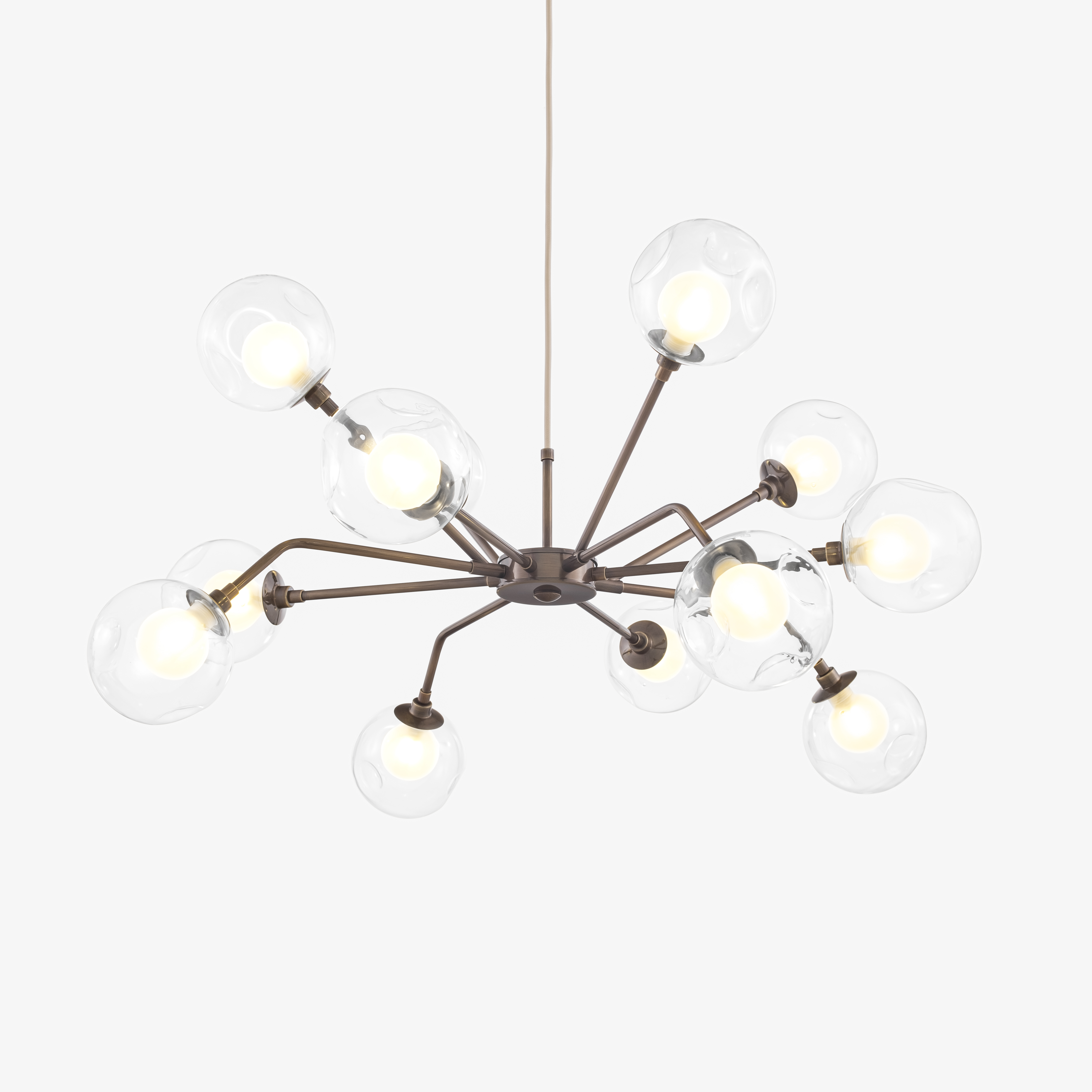 Lustre Mollus – iluminação de teto