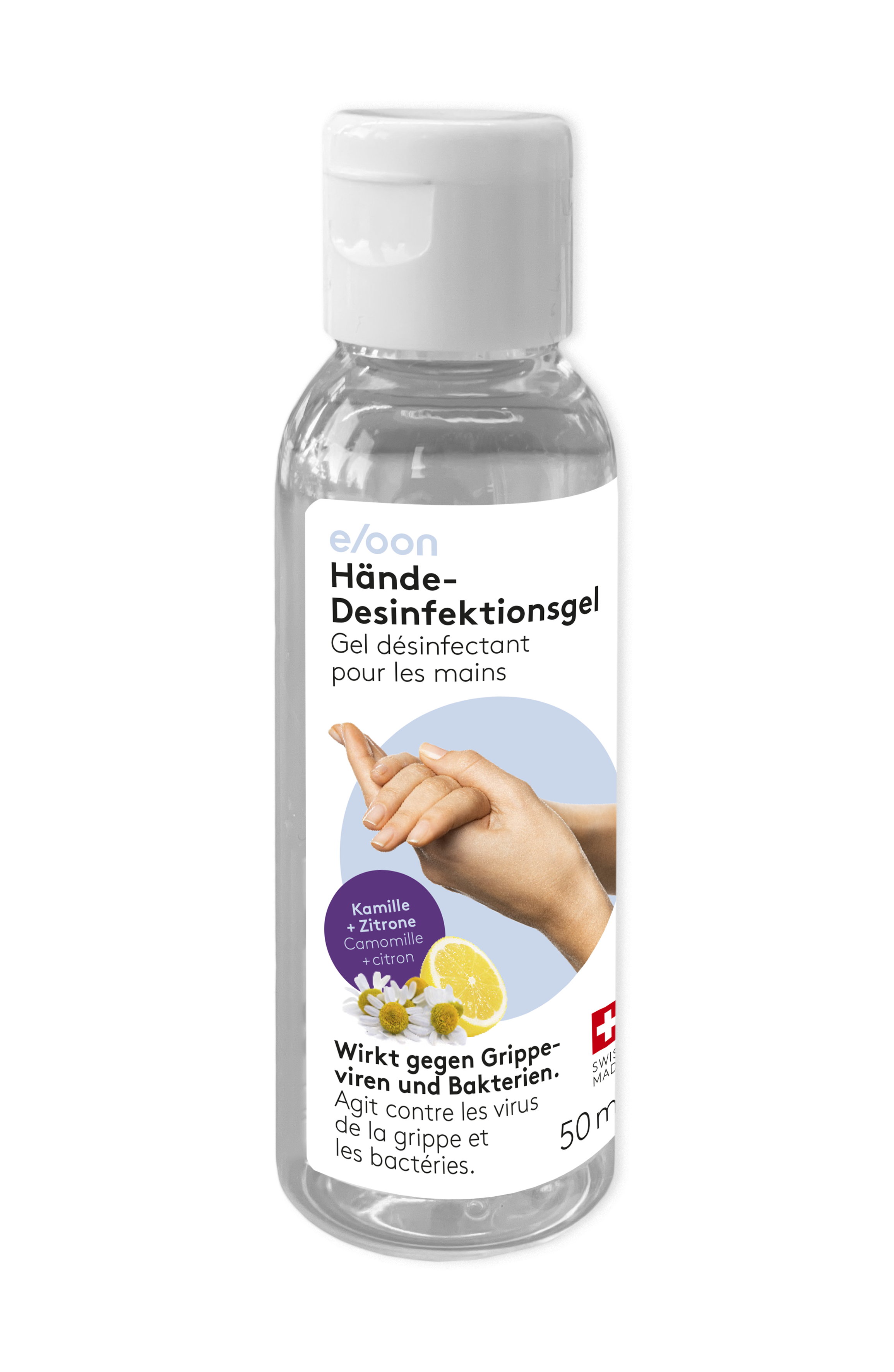 eloon Hände-Desinfektionsgel, 50 ml