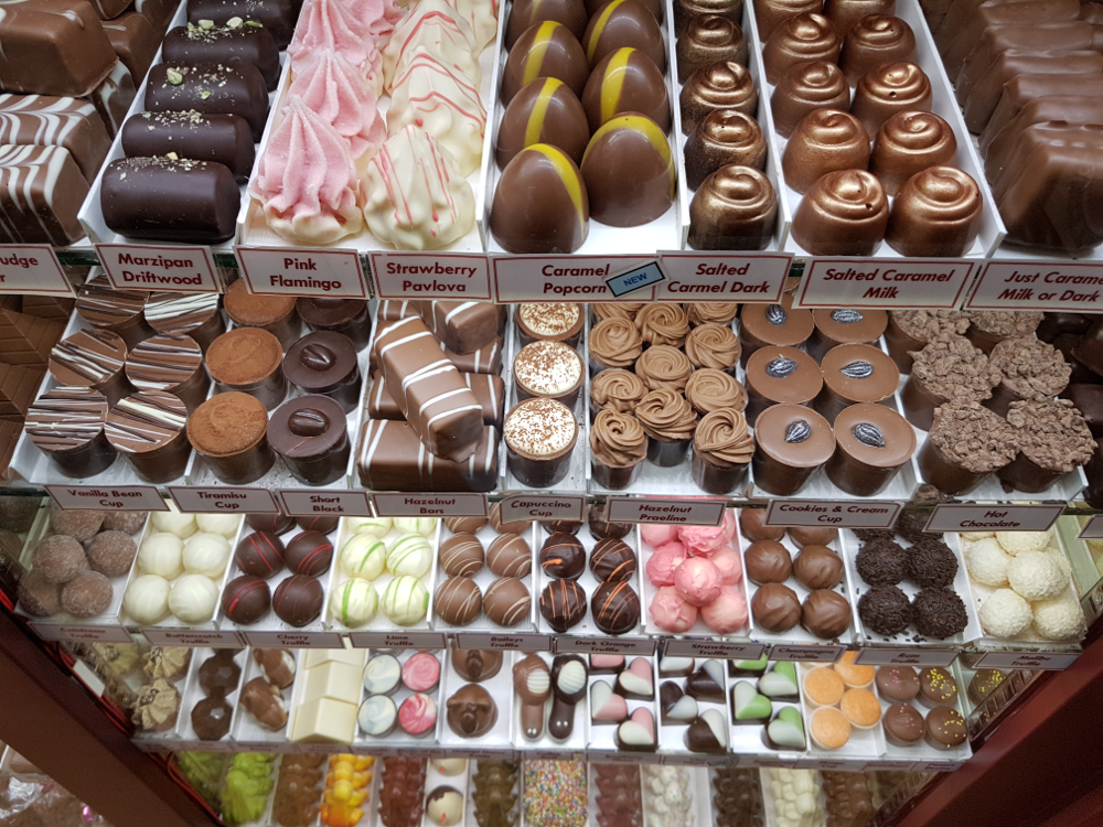 Chocolates on Gallery Walk