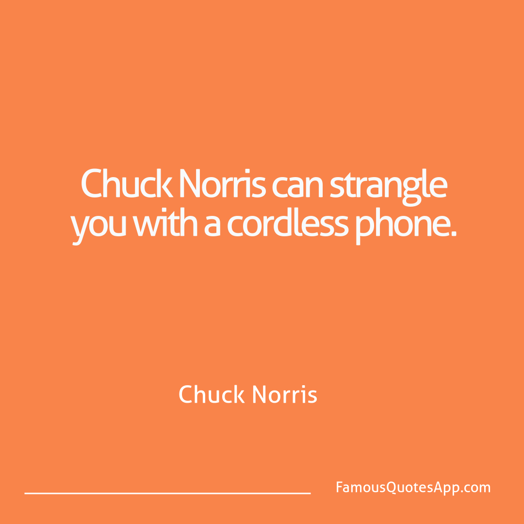 Chuck Norris Chuck Norris Chuck Norris can str