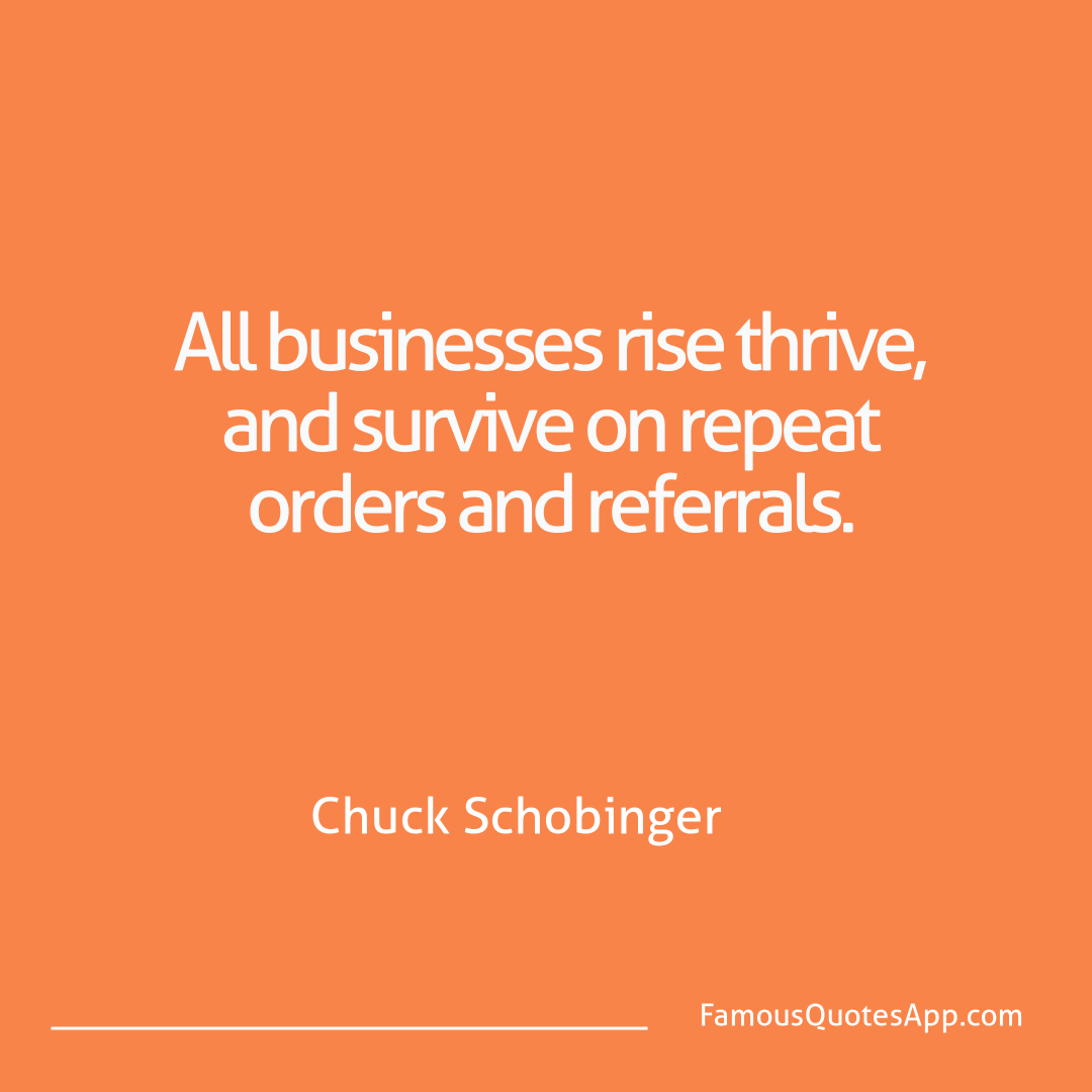 Sales Pros Chuck Schobinger All businesses rise