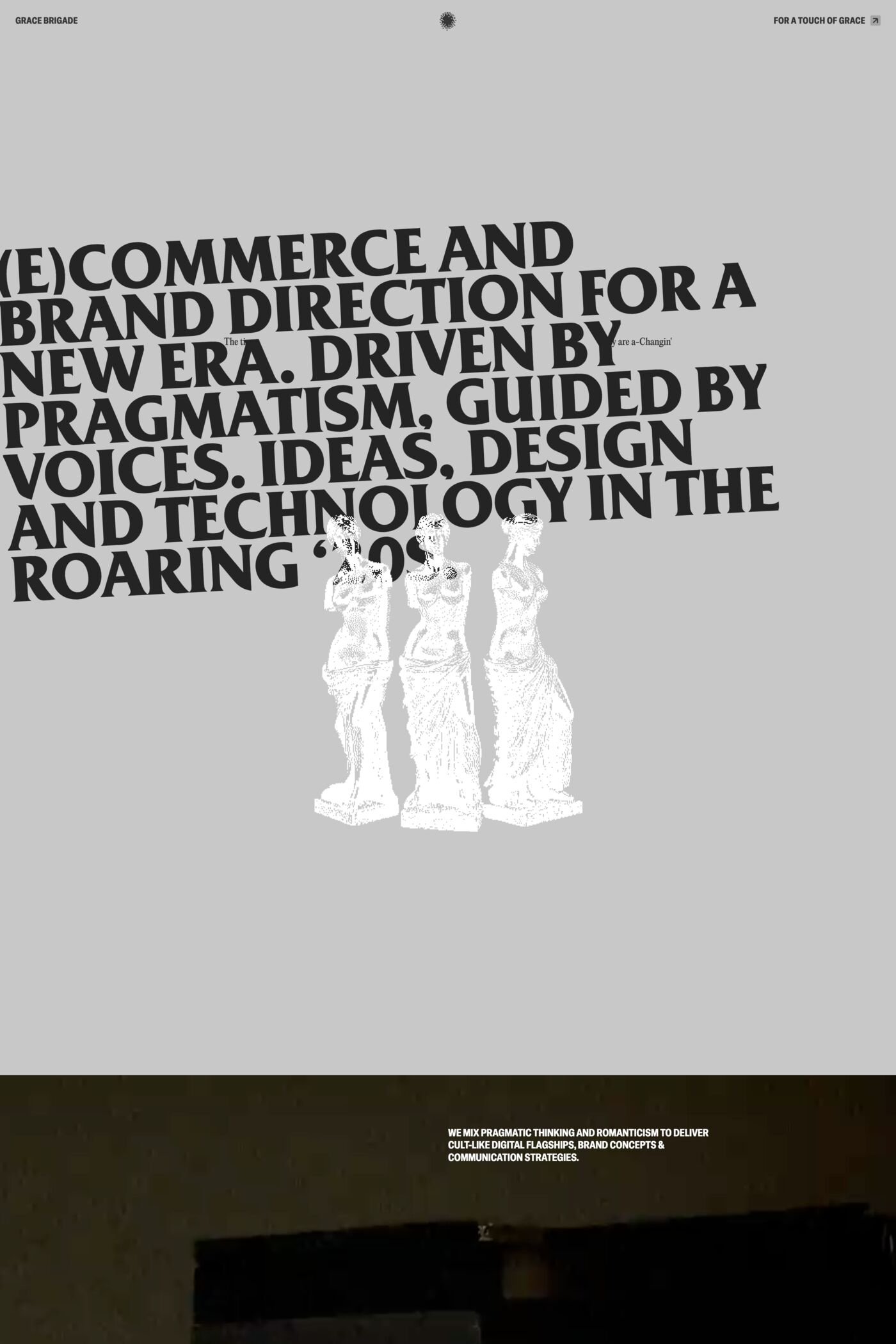 Grace Brigade website screenshot