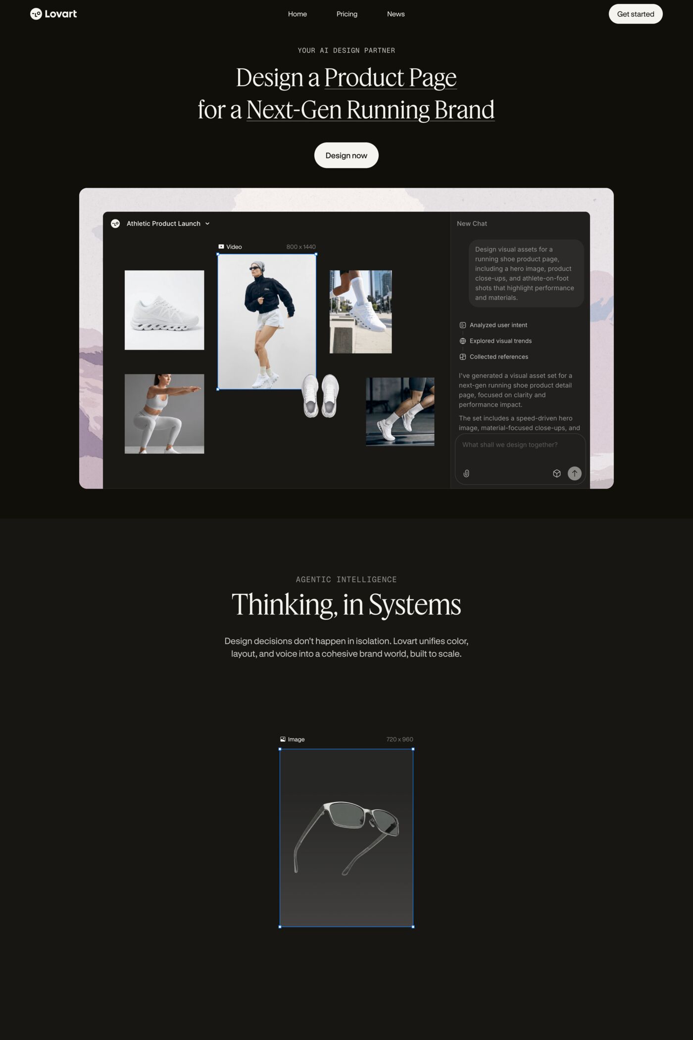 Lovart website screenshot