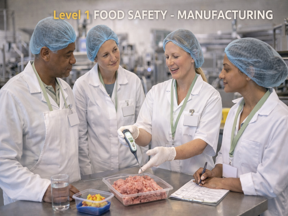 Level 1 Food Safety - Manufacturing