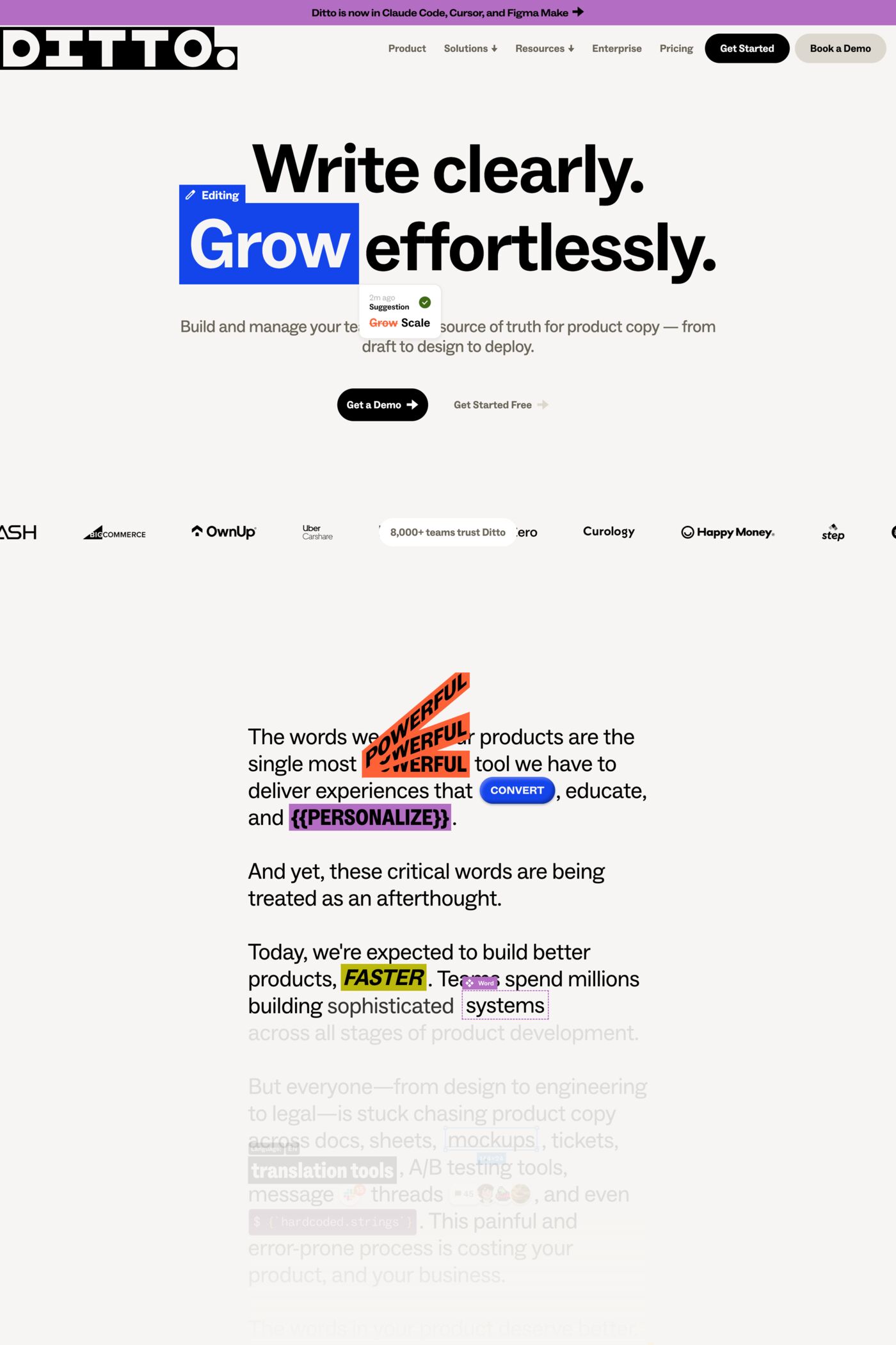 Ditto website screenshot