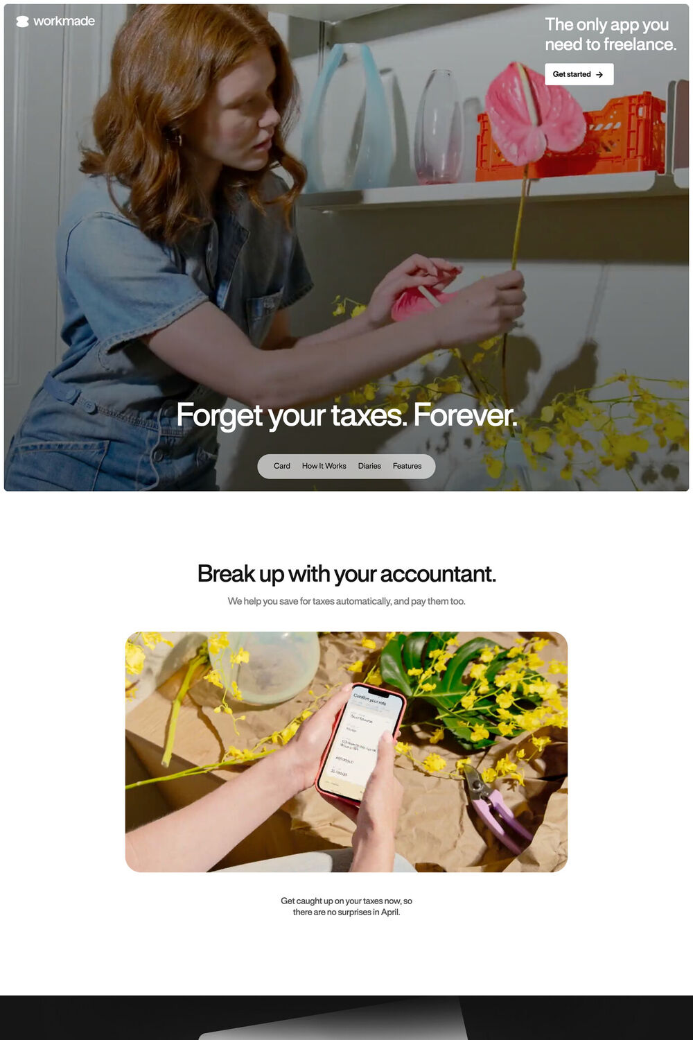 WorkMade website screenshot