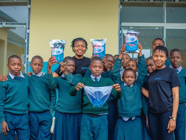 Reusable sanitary pad to help the underprivileged girls in rural communities in Mbeya, Tanzania.