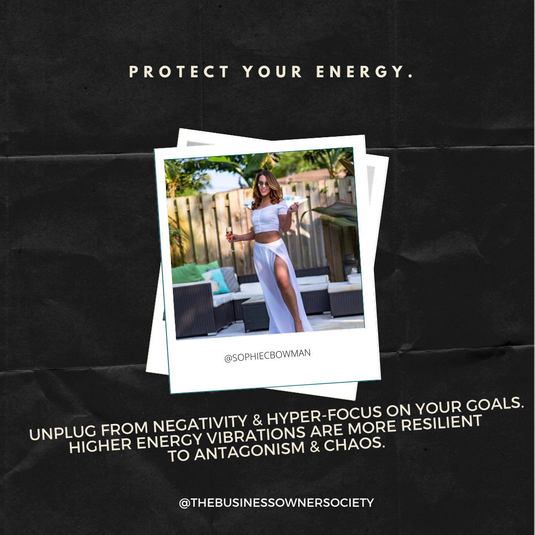 PROTECT YOUR ENERGY: THE PANDEMIC EDITION