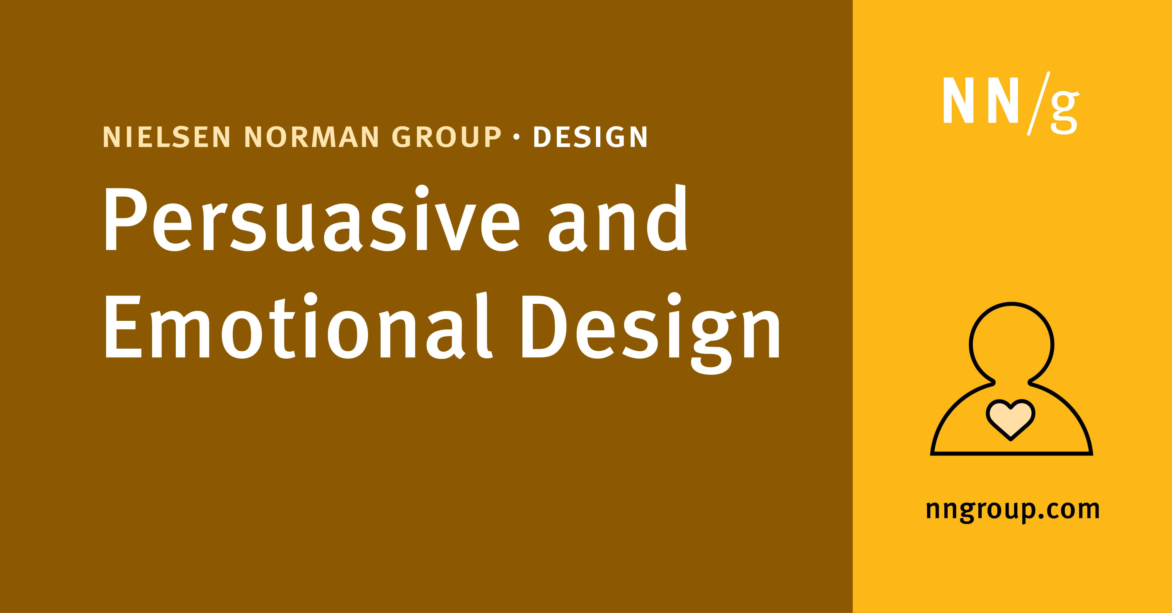 Persuasive & Emotional Design