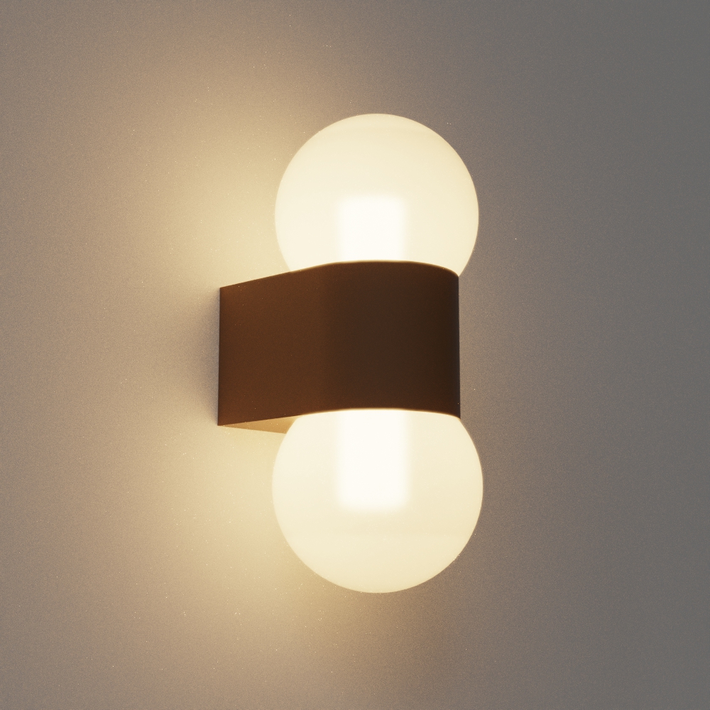 Arandela BACK DUPLA – iluminação de parede