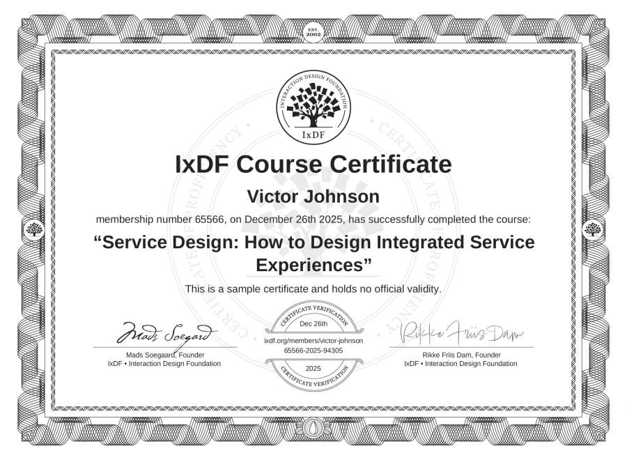 Service Design: How to Design Integrated Service Experiences