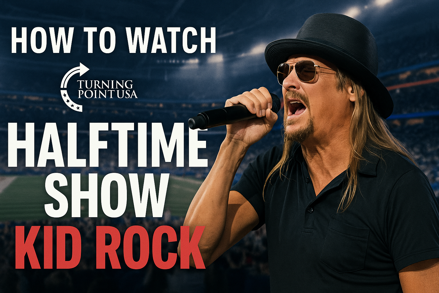 tpusa halftime show how to watch