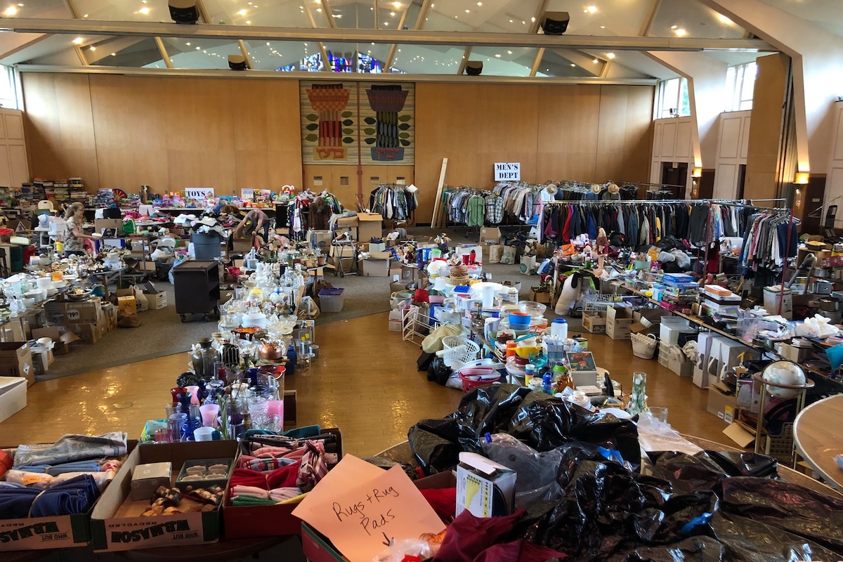 Garage Sale Opening Night