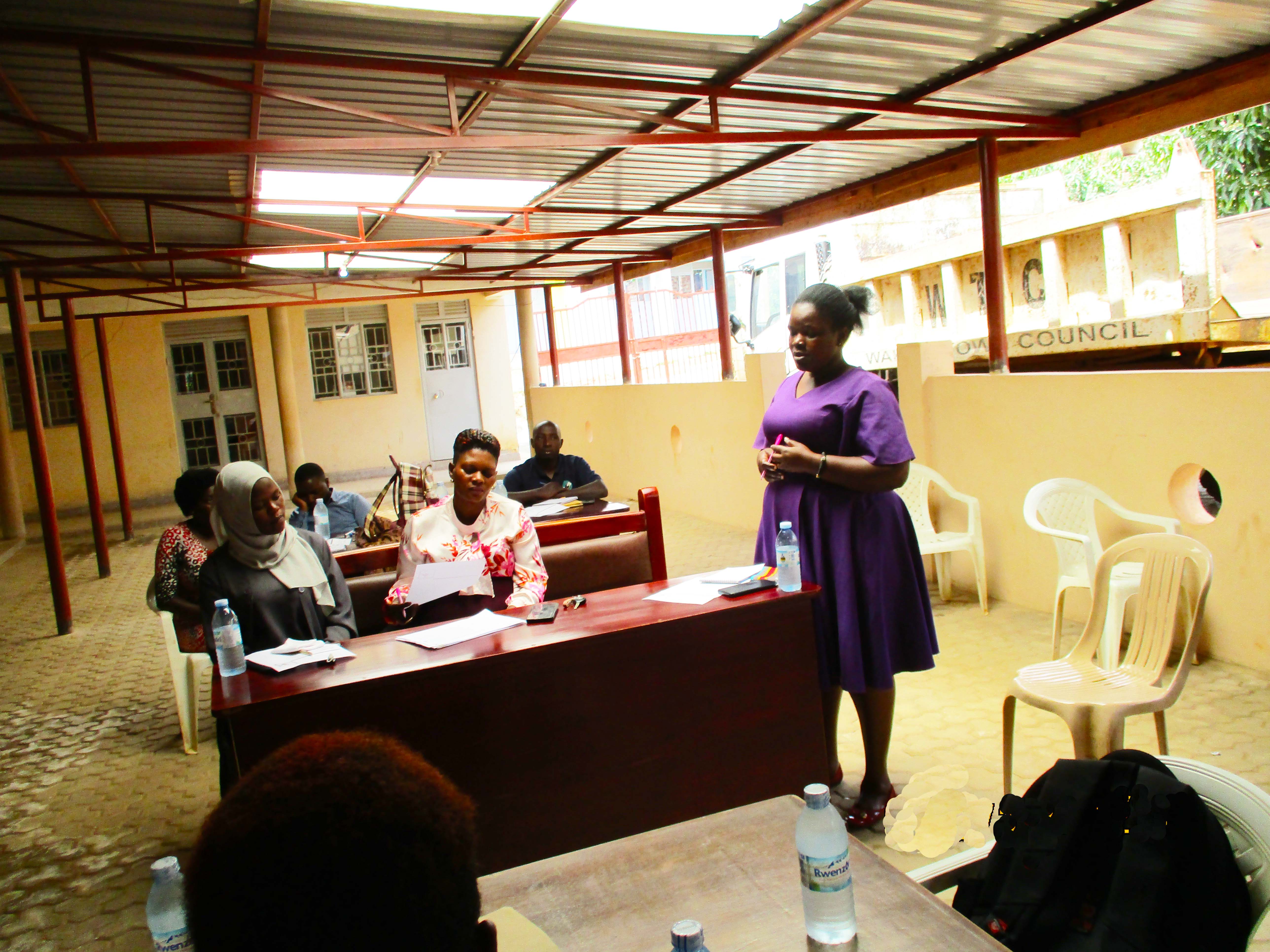 building a training center for teenage mothers