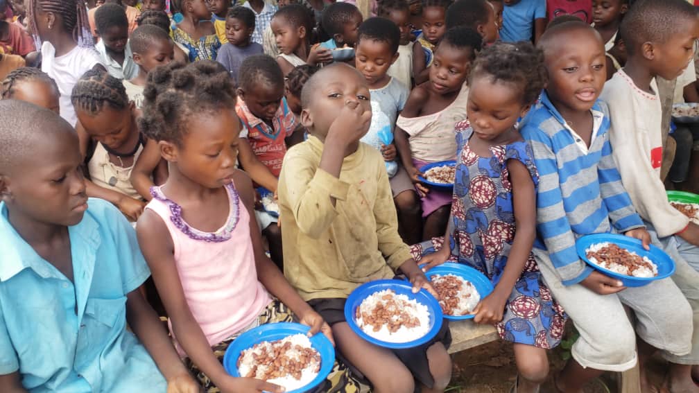 feeding scheme for children and needy