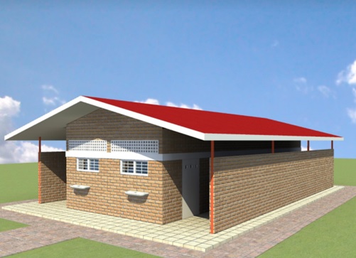 Construction of toilets for students with disabilities