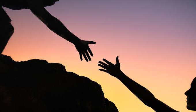 Reach me and lift me up!