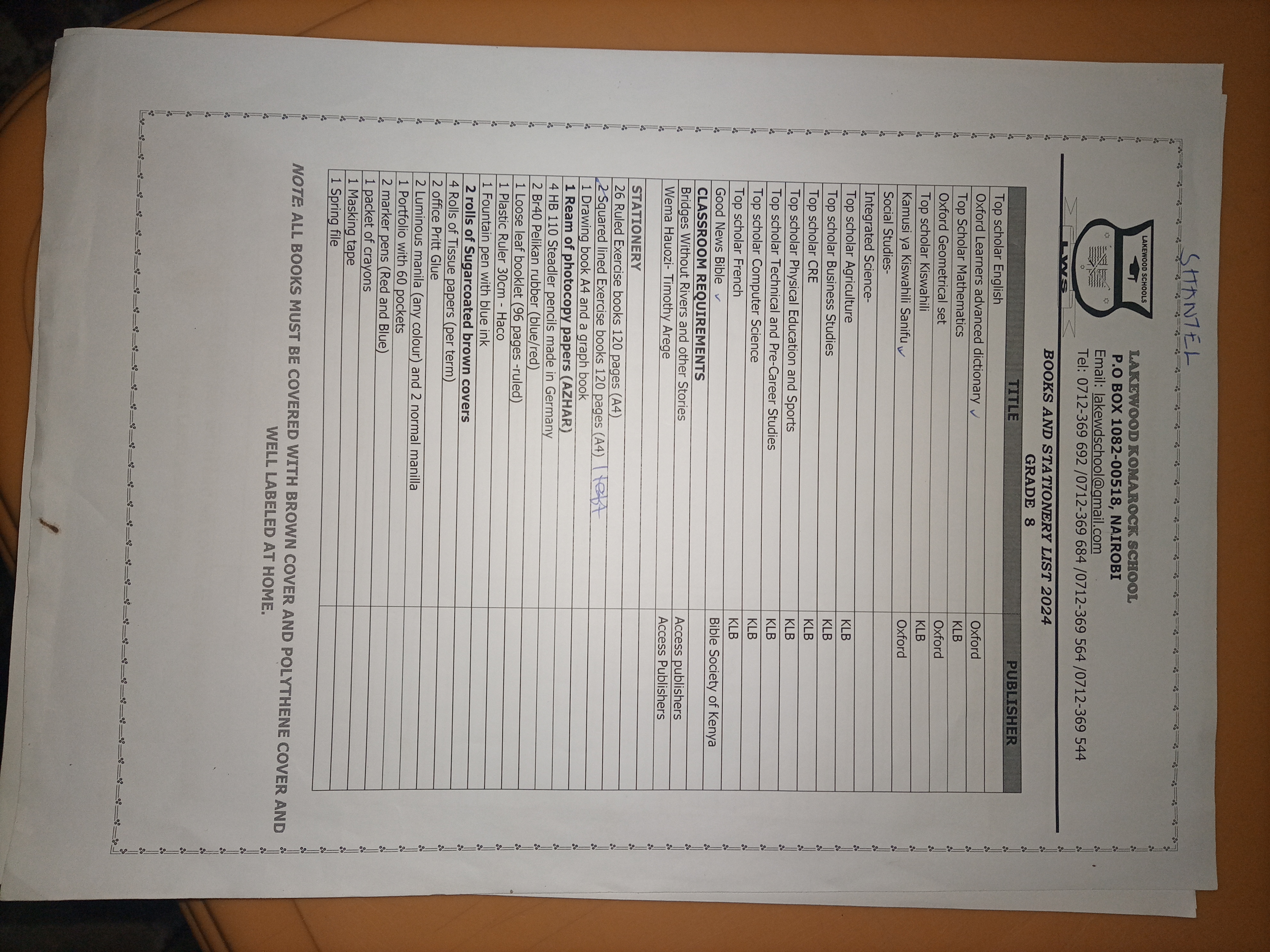 I wish to provide quality education to my kids.