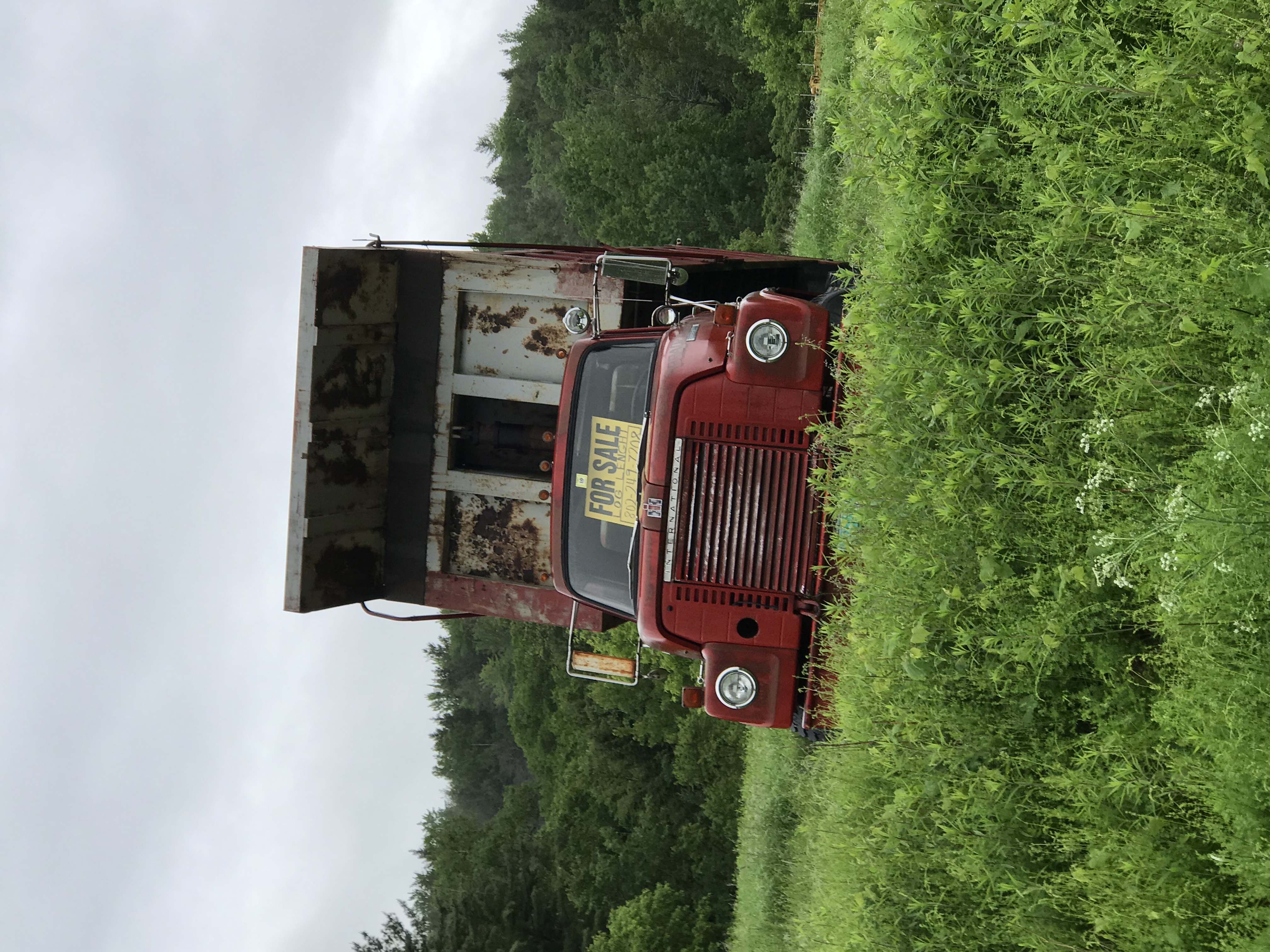 Little red dump truck